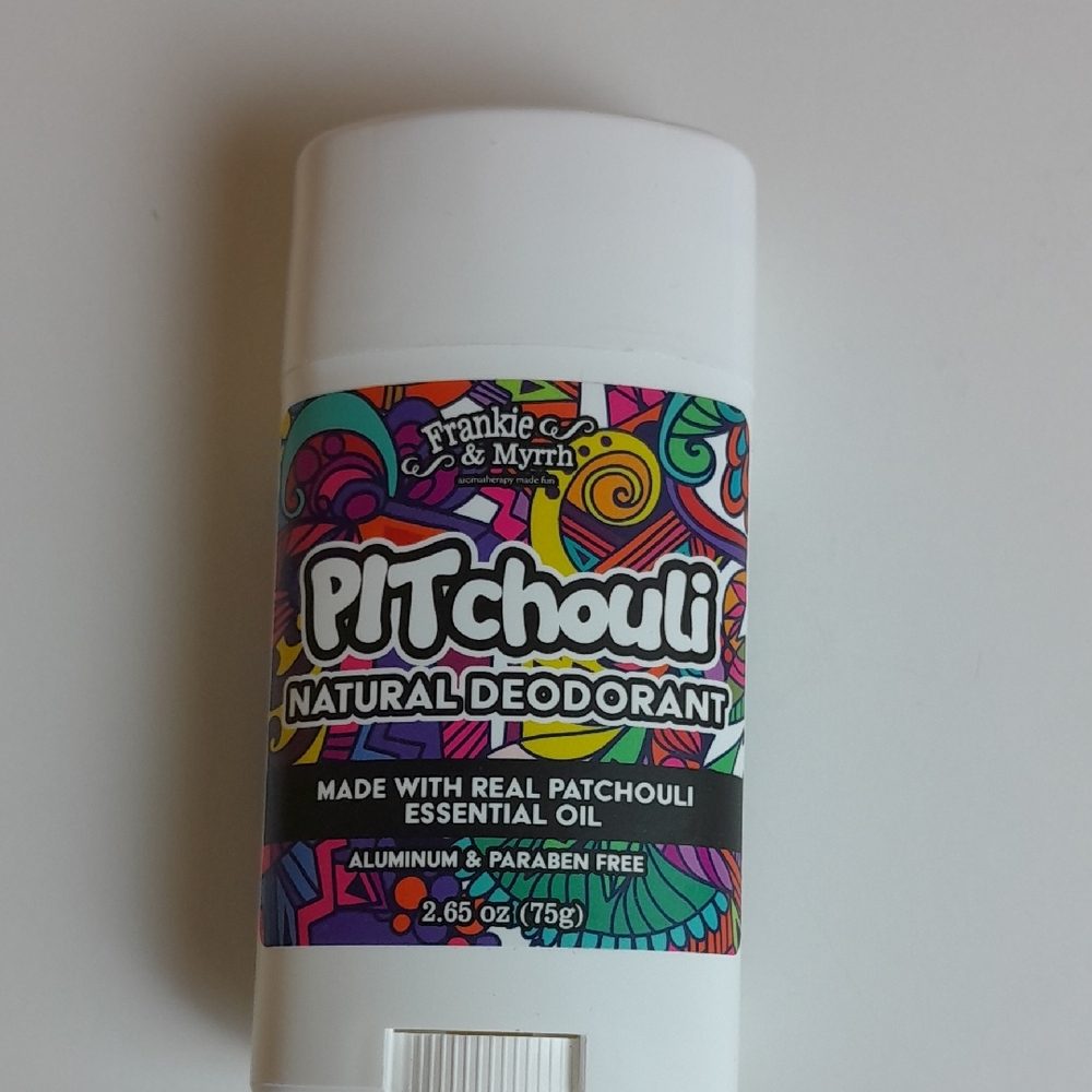 Patchouli Natural Deodorant - White